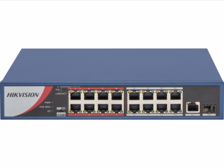 DS-3E0318P-E/M(B) Неуправляемый PoE-коммутатор Фото