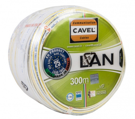 Кабель витая пара CAVEL CAT5e LAN 540_GI (бухта 300 м) Фото