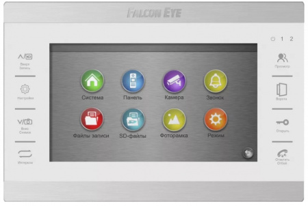 Falcon EYE FE-70 ATLAS HD (White) MHD Видеодомофон 1080P, дисплей 7
