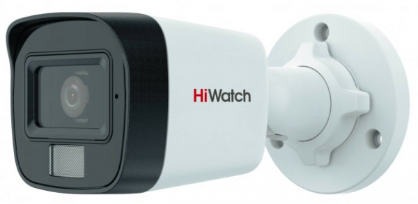 DS-T200A(B) (3.6mm) 2Мп уличная цилиндрическая HD-TVI камера с гибридной подсветкой EXIR/LED до 30/20м и встроенным микрофоном (AoC Фото DS-T200A(B) (3.6mm) 2Мп уличная цилиндрическая HD-TVI камера с гибридной подсветкой EXIR/LED до 30/20м и встроенным микрофоном (AoC Фото
