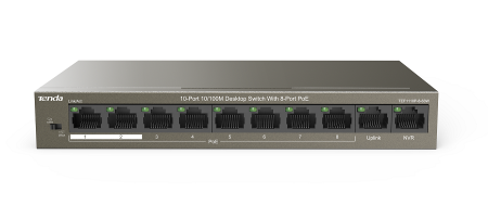 TEF1110P-8-63W 10-портовый неуправляемый коммутатор 10/100M с 8 портами PoE Фото TEF1110P-8-63W 10-портовый неуправляемый коммутатор 10/100M с 8 портами PoE Фото