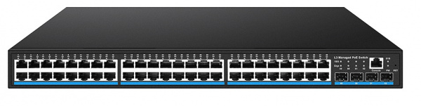 NS-SW-48G4G10-PL Управляемый L3 PoE коммутатор  Фото