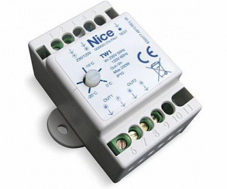 NICE TW1 Термостат для обогревательного элемента  Фото