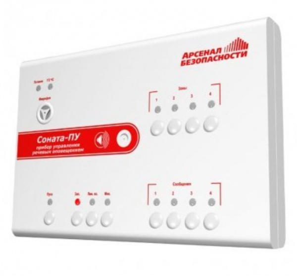 Соната-ПУ Прибор управления речевыми оповещателями Фото Соната-ПУ Прибор управления речевыми оповещателями Фото